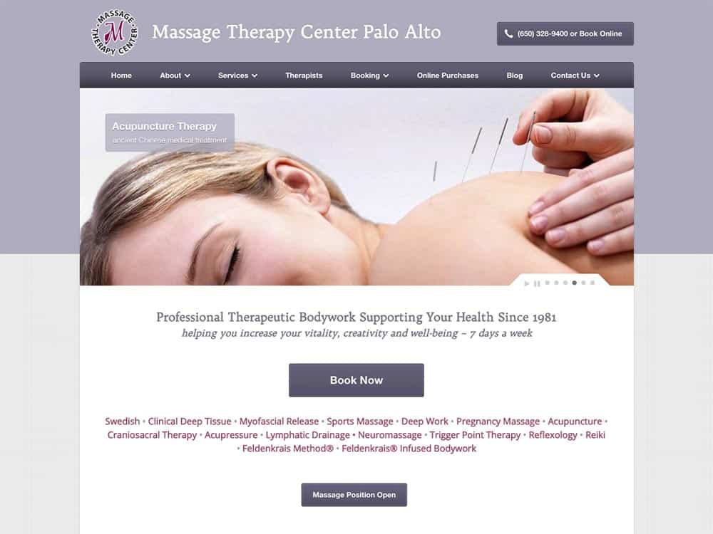 Massage Therapy Center Homepage