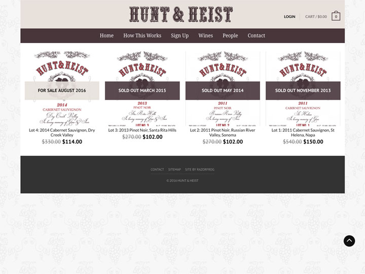 Hunt and Heist Wines