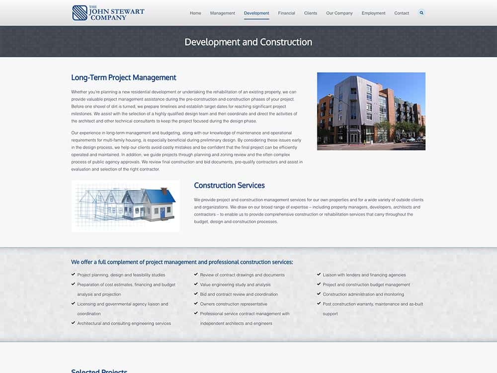 JSCO Development and Construction Page