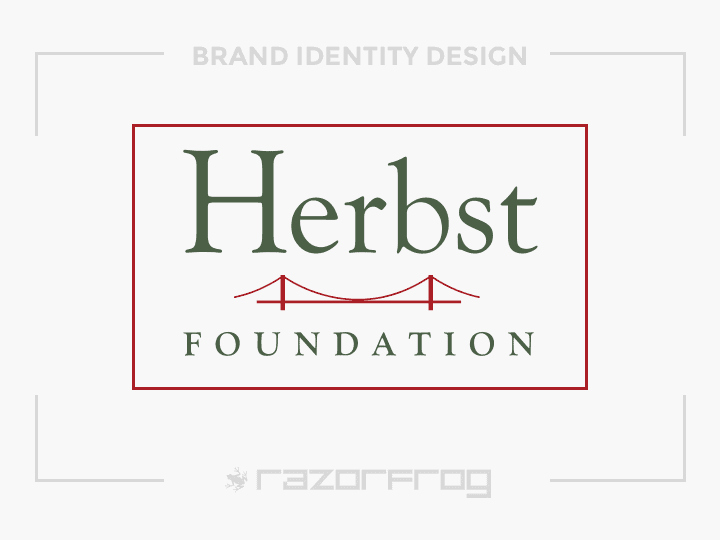 The Herbst Foundation Brand Identity Logo Design