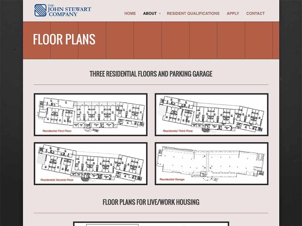 JSCO Tannery Floor Plans Page