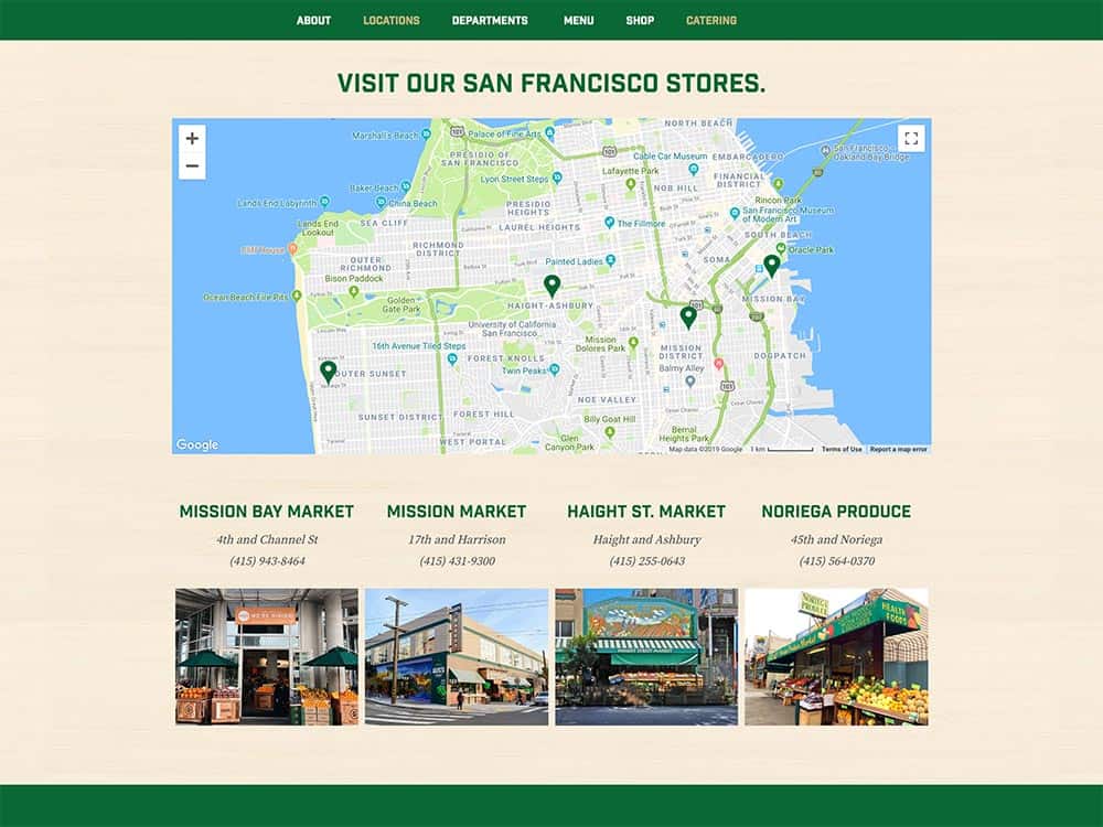 Gus's Locations Page