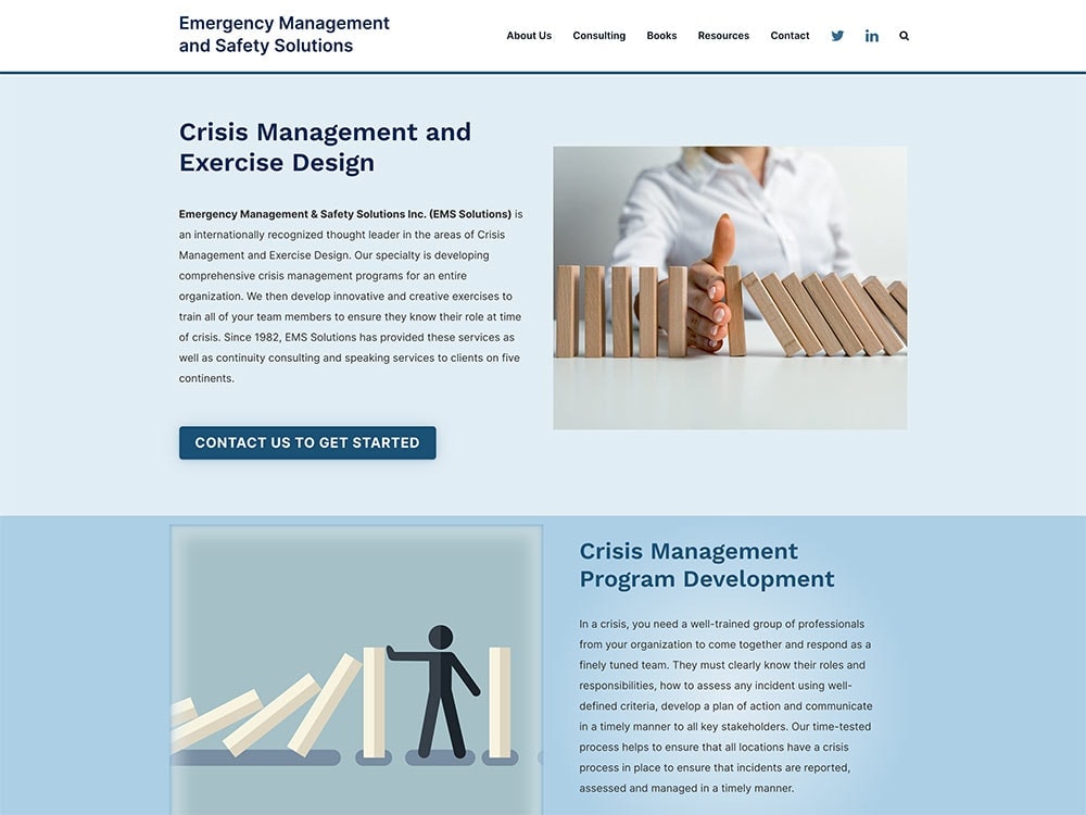 EMS Solutions Homepage