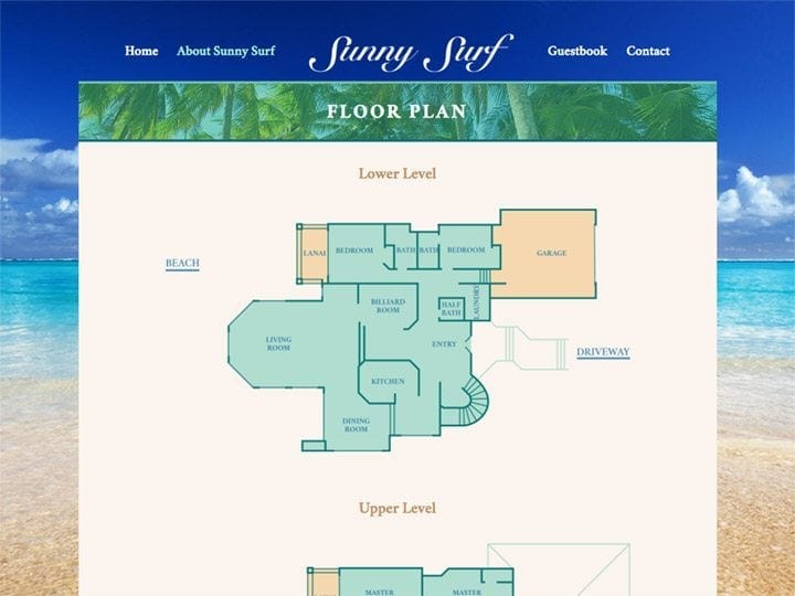 Sunny Surf Floor Plan