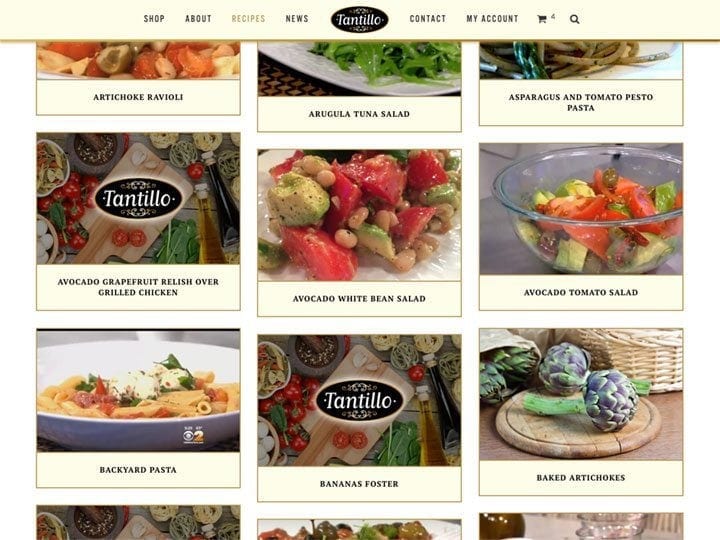 Tantillo Foods Recipes Archive Capture