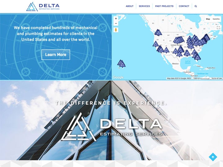 Delta Estimating Services Homepage 2
