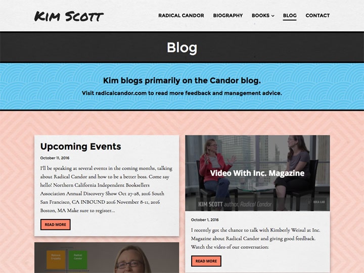 Kim Scott Blog Capture