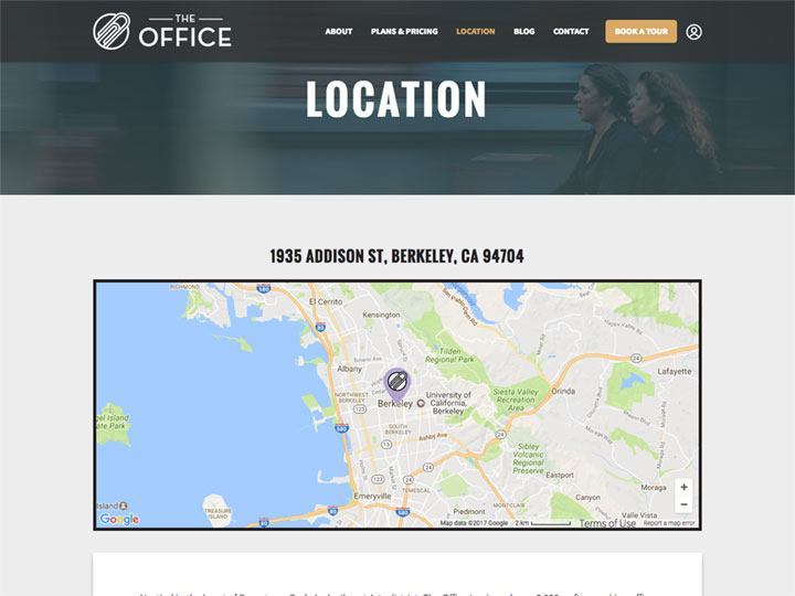 The Office Location Page