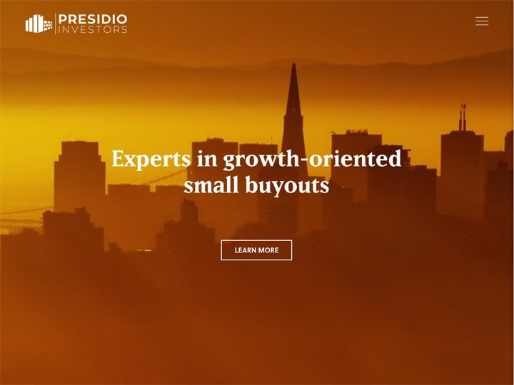 Presidio Investors Homepage