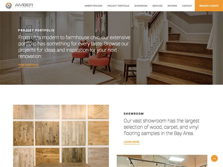 Amber Flooring Homepage 2