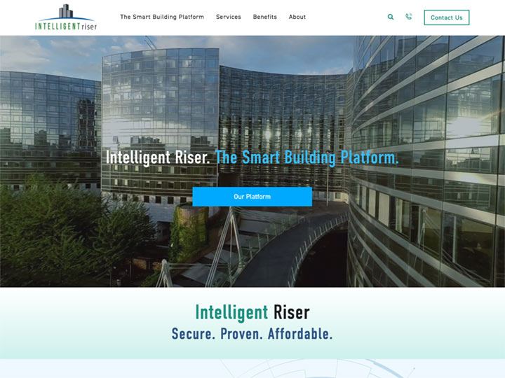Intelligent Riser Homepage 1