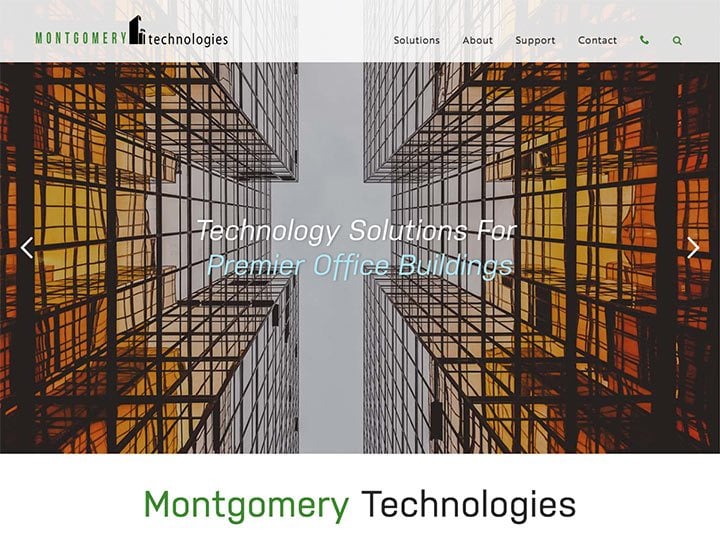 Montgomery Technologies Home Page 1