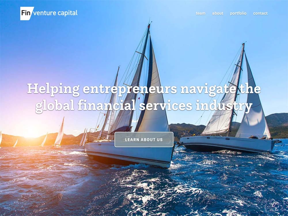 Fin Venture Capital Homepage