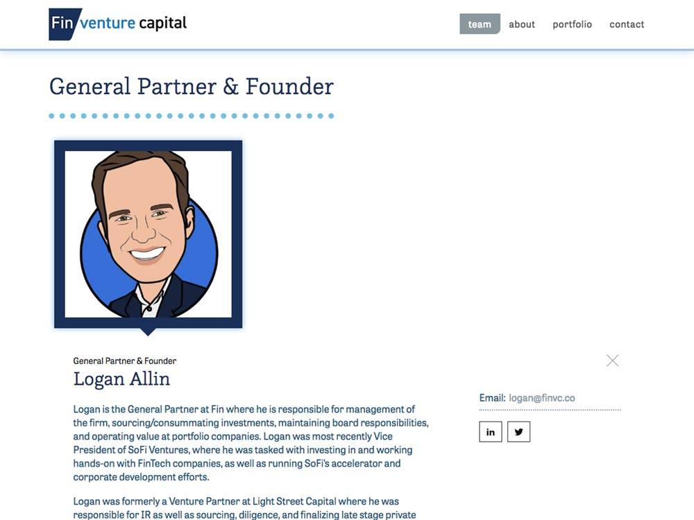 Fin Venture Capital Team Page 1 Founder