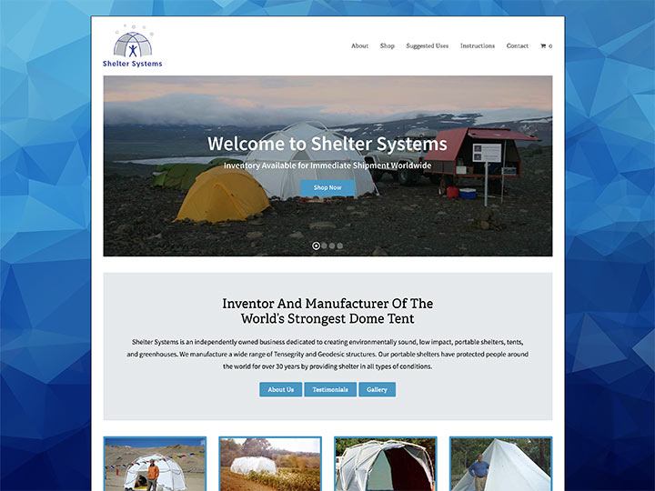 Shelter Systems Homepage 1