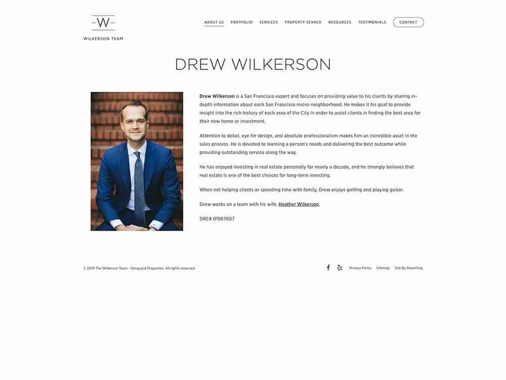 Wilkerson Team Drew Page