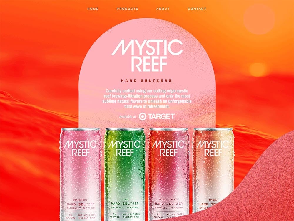 Mystic Reef Homepage 1