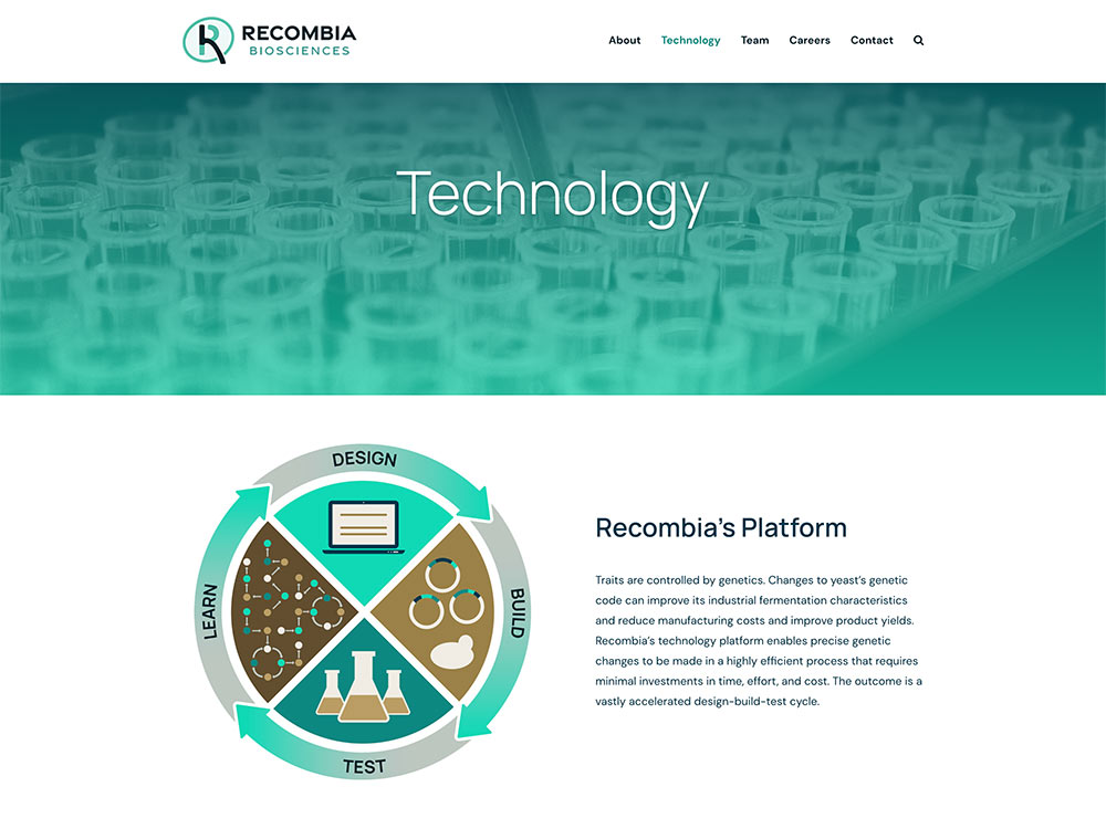 Recombia Biosciences Technology Page 1