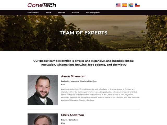 Portfolio: ConeTech | Razorfrog Web Design