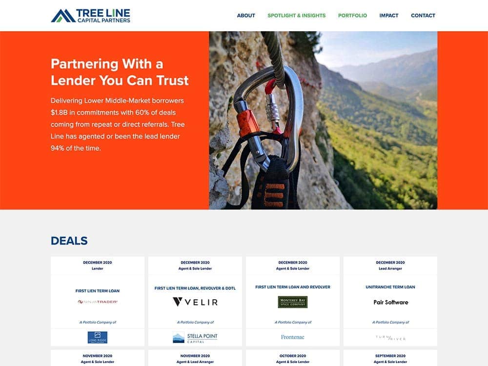 Tree Line Capital Partners Portfolio Page