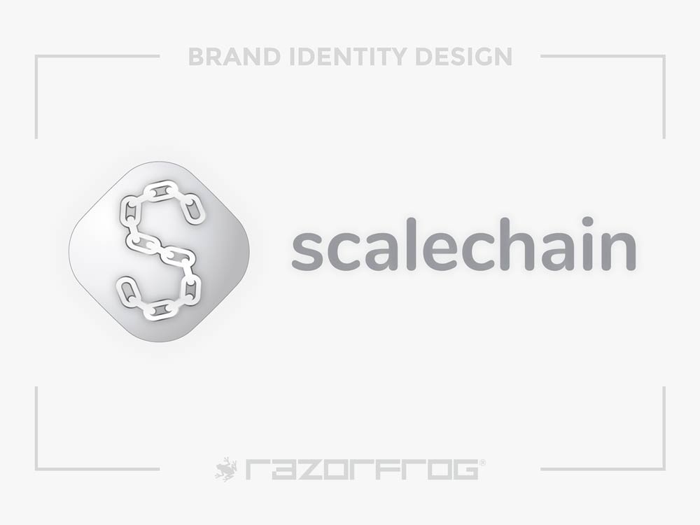 ScaleChain Logo Design Created By Razorfrog
