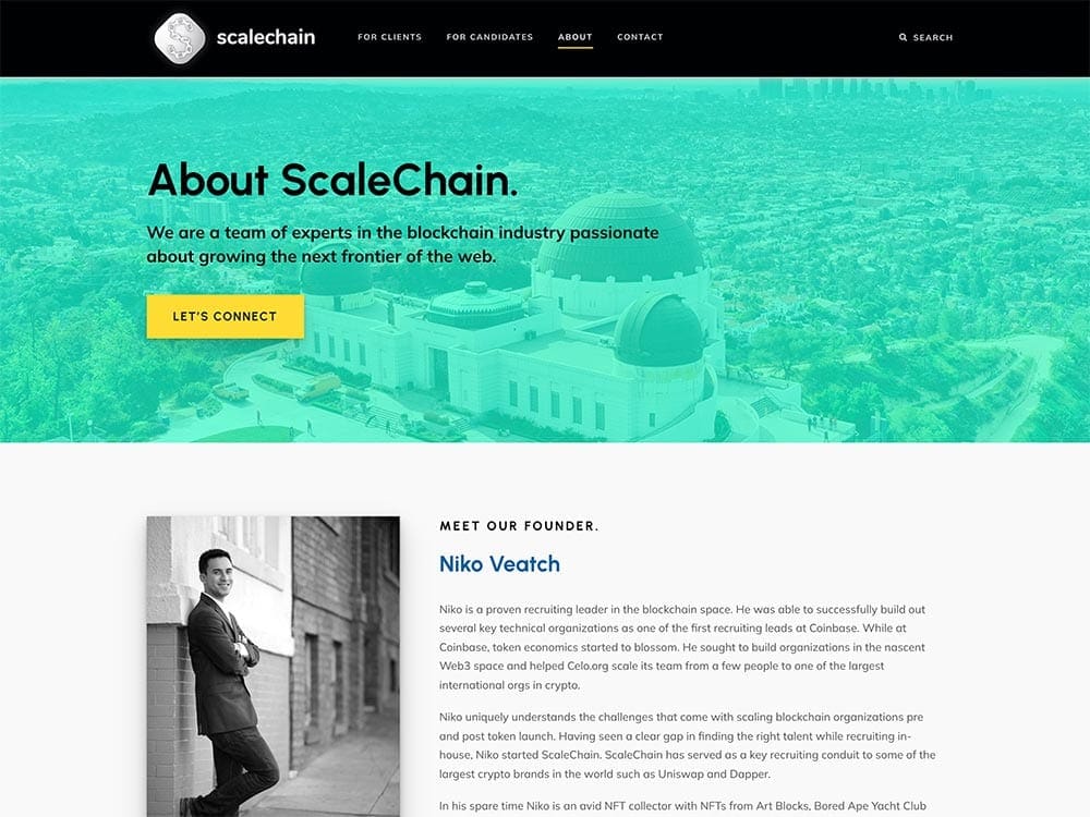 ScaleChain About Page