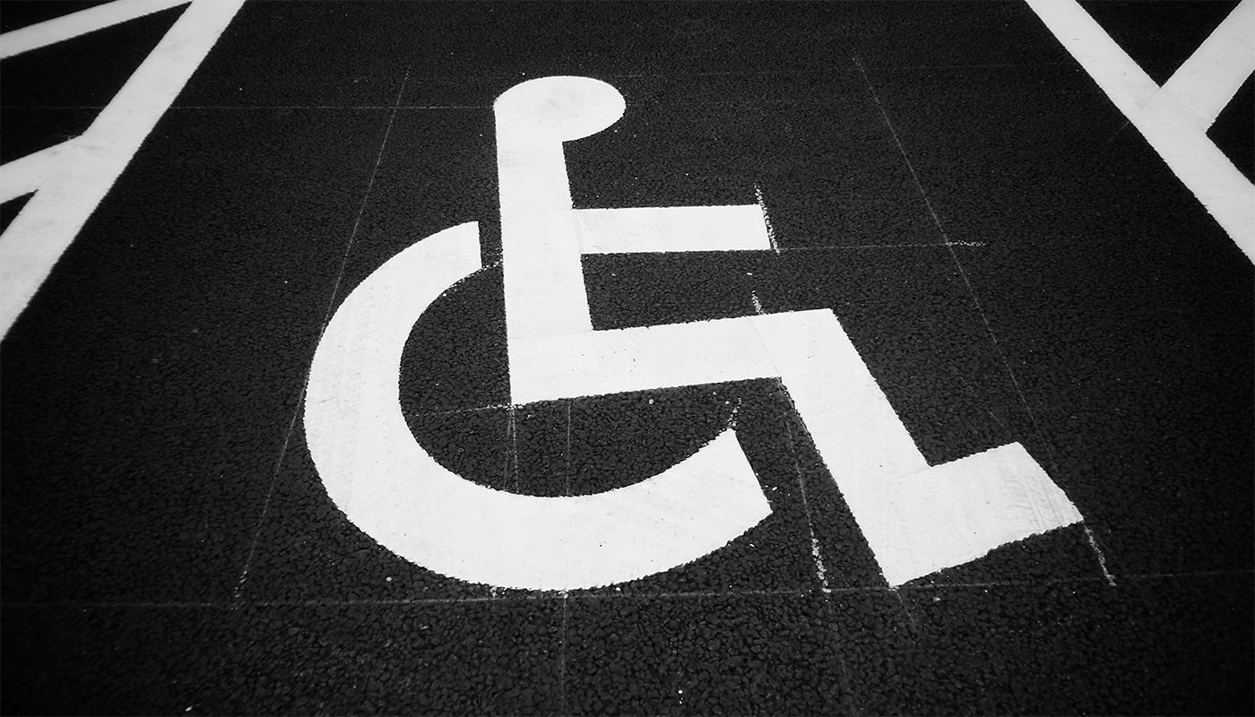 Web Accessibility Handicap Parking Space