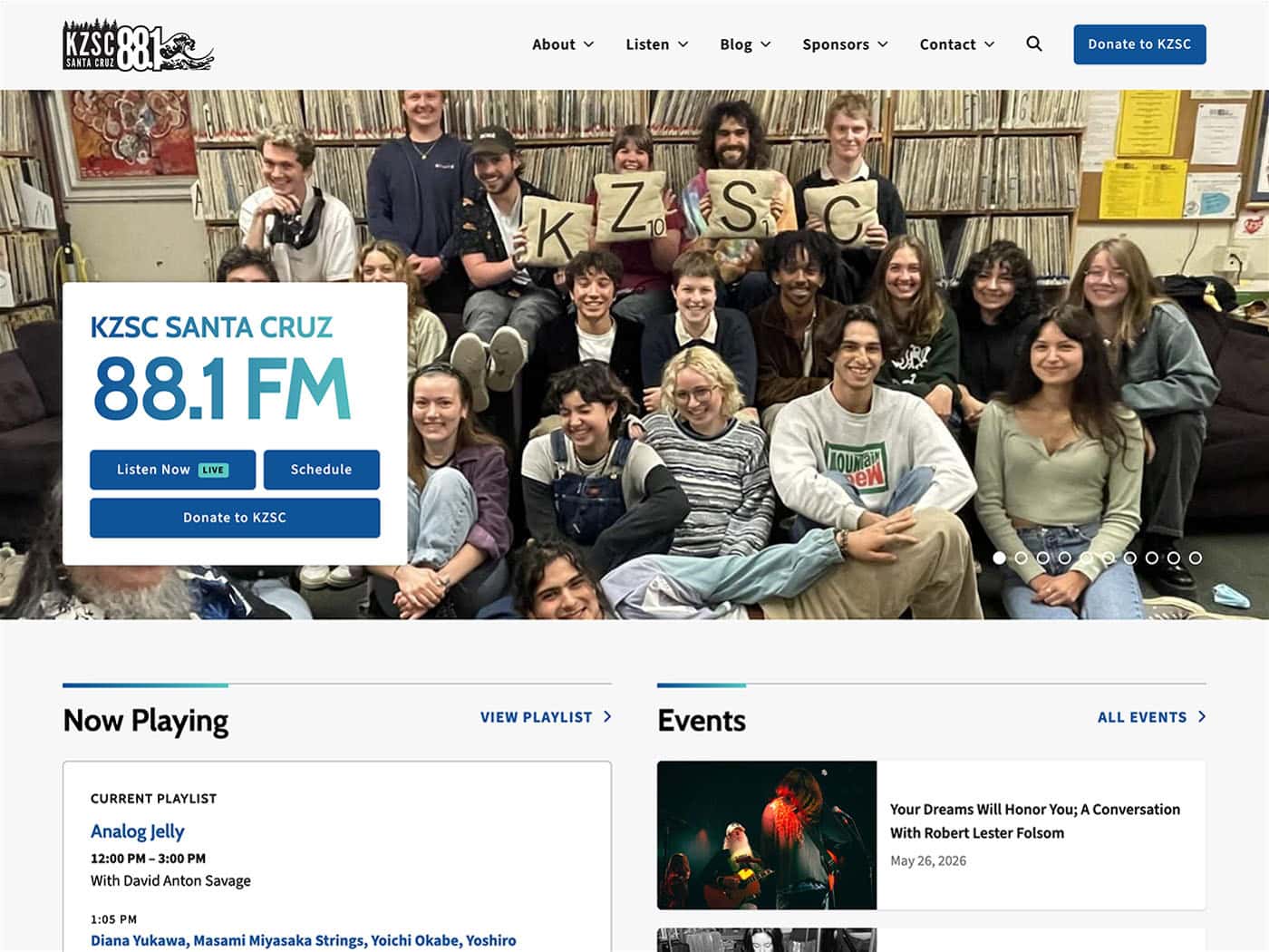KZSC Homepage 1