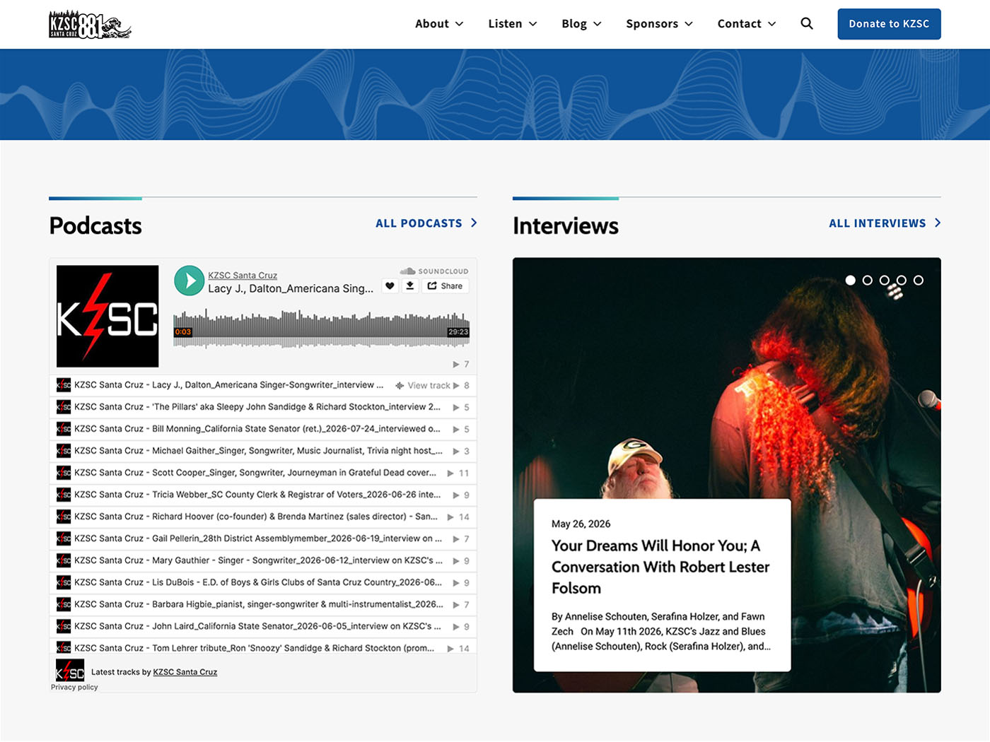 KZSC Homepage 3