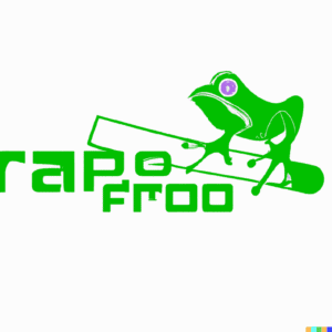DALL·E 2022 08 11 10.56.46 Razor Frog Web Design Logo 2001