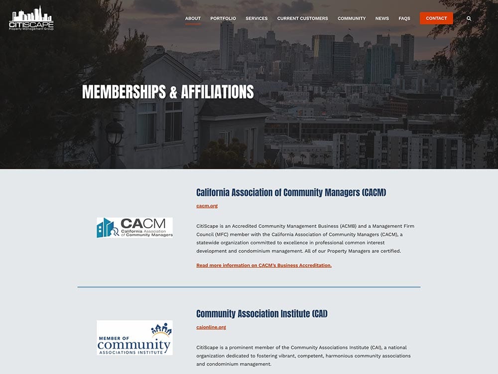 citiscape-property-management-group-memberships-page