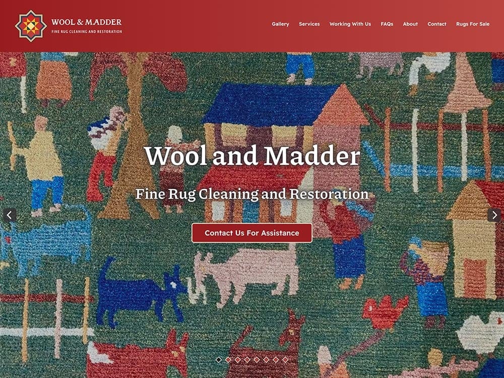 Wool and Madder Homepage Hero