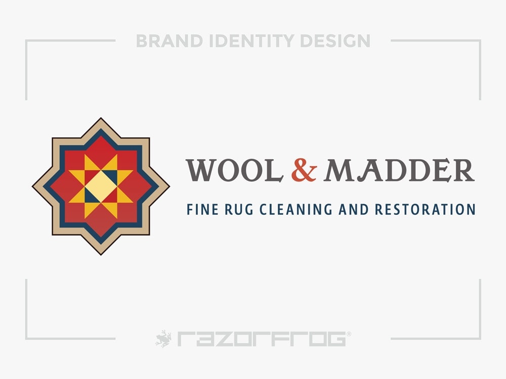 Wool and Madder Logo Design By Razorfrog