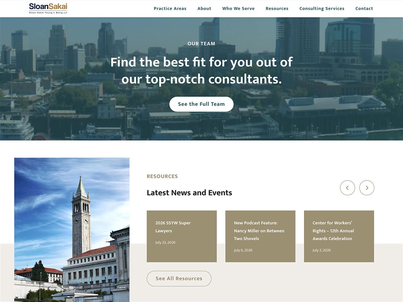 Sloan Sakai Homepage 3