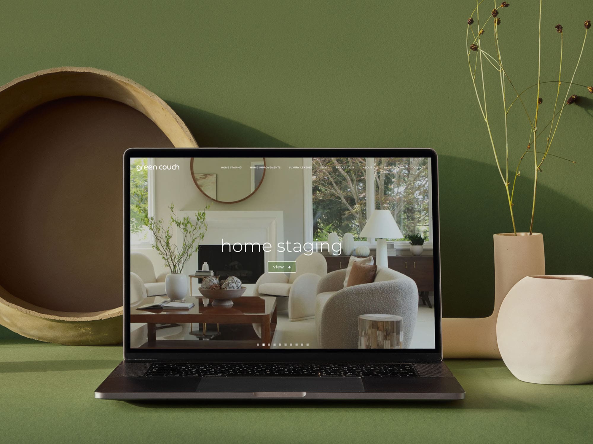 Razorfrog Portfolio: Green Couch