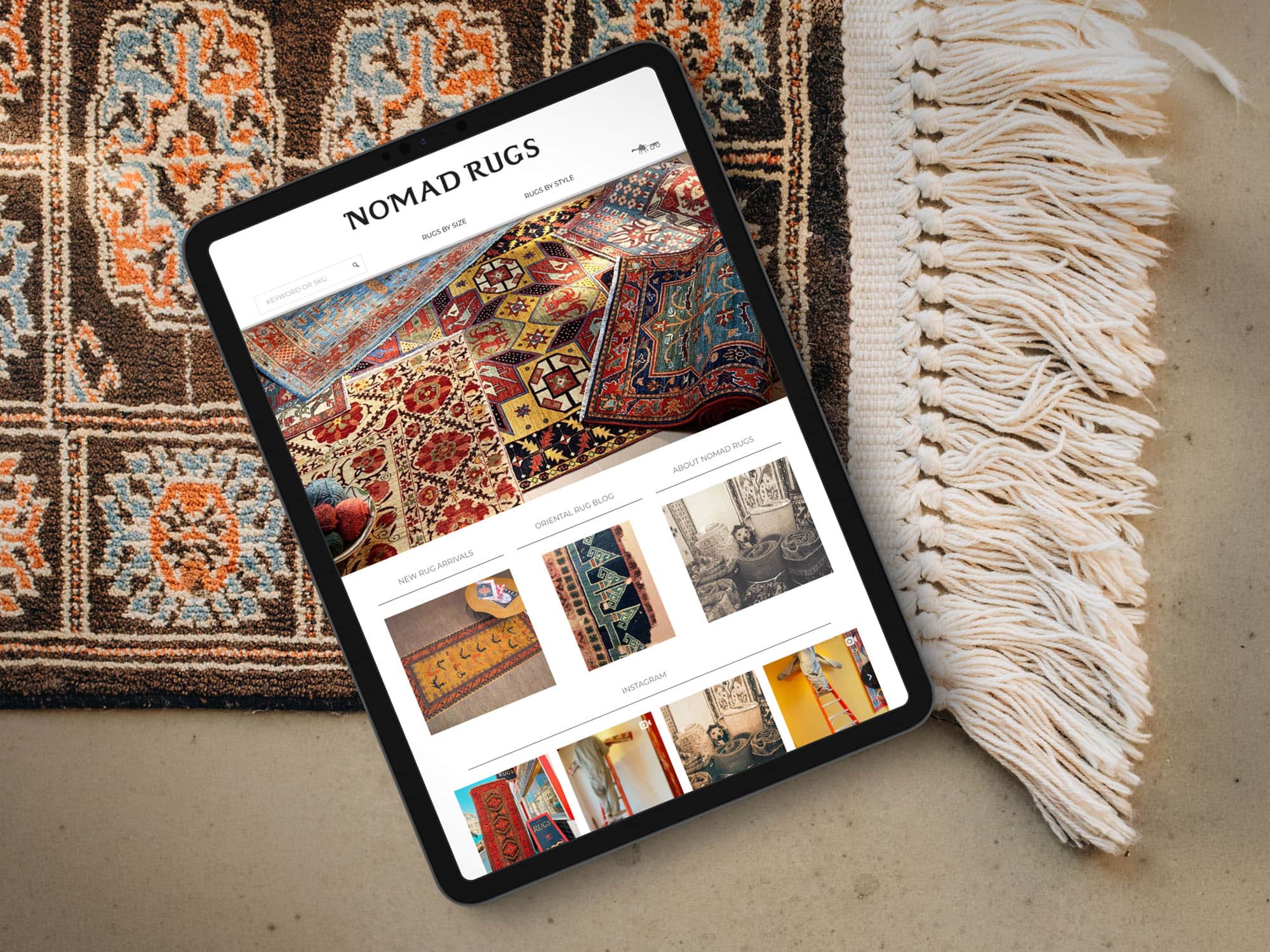 Razorfrog Portfolio: Nomad Rugs