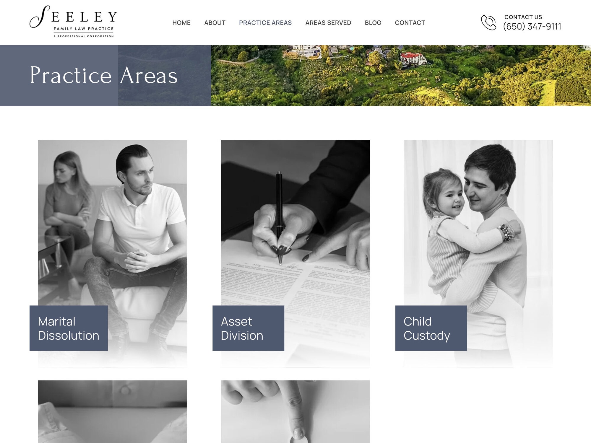 Seeley Family Law Practice Practice Areas Page