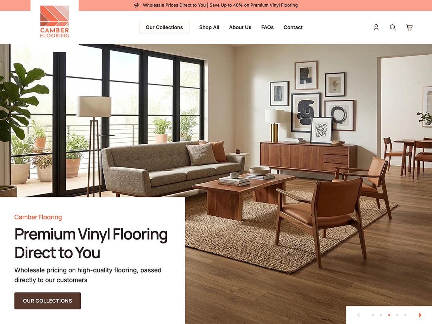 Camber Flooring Homepage 1