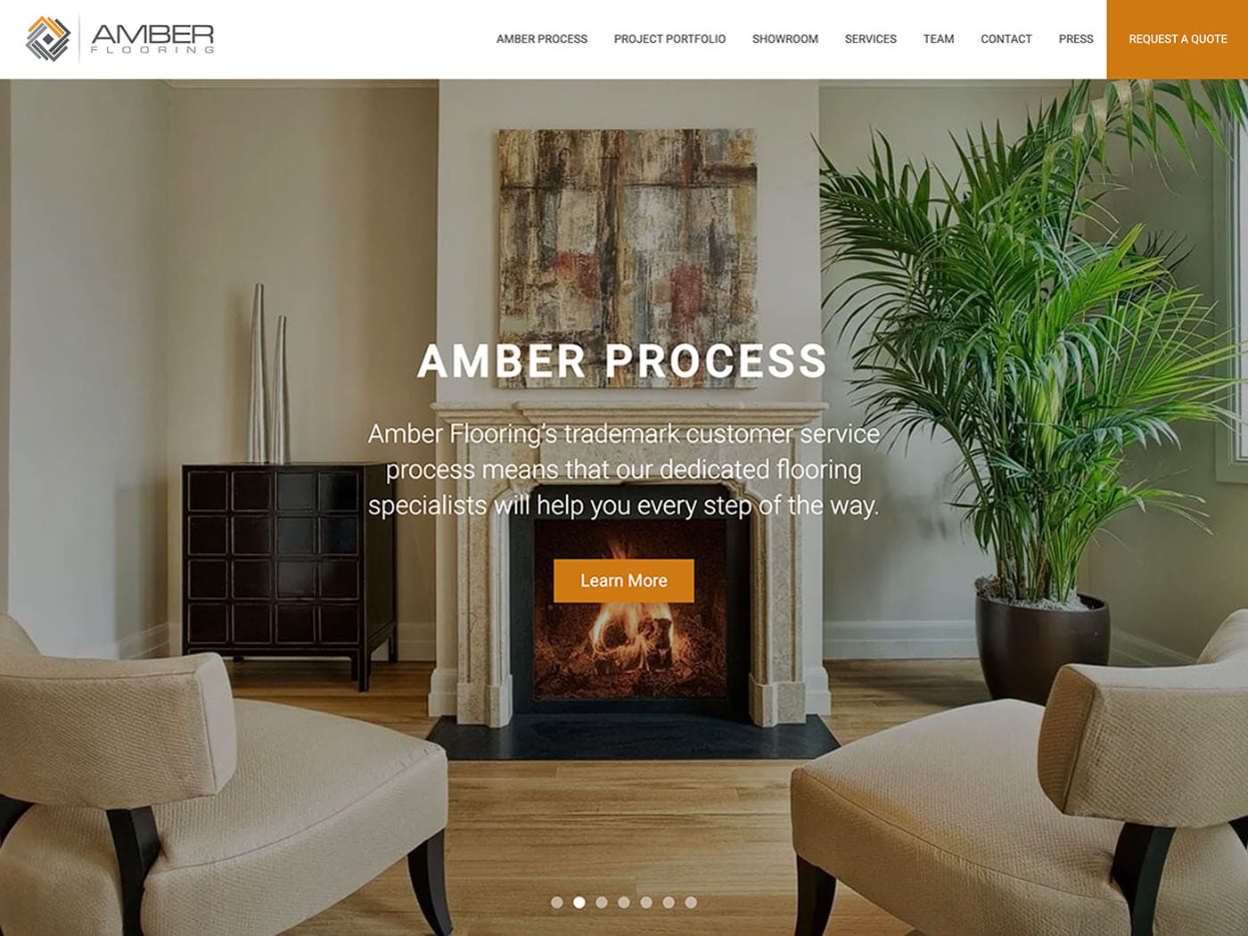 Amber Flooring Homepage 1