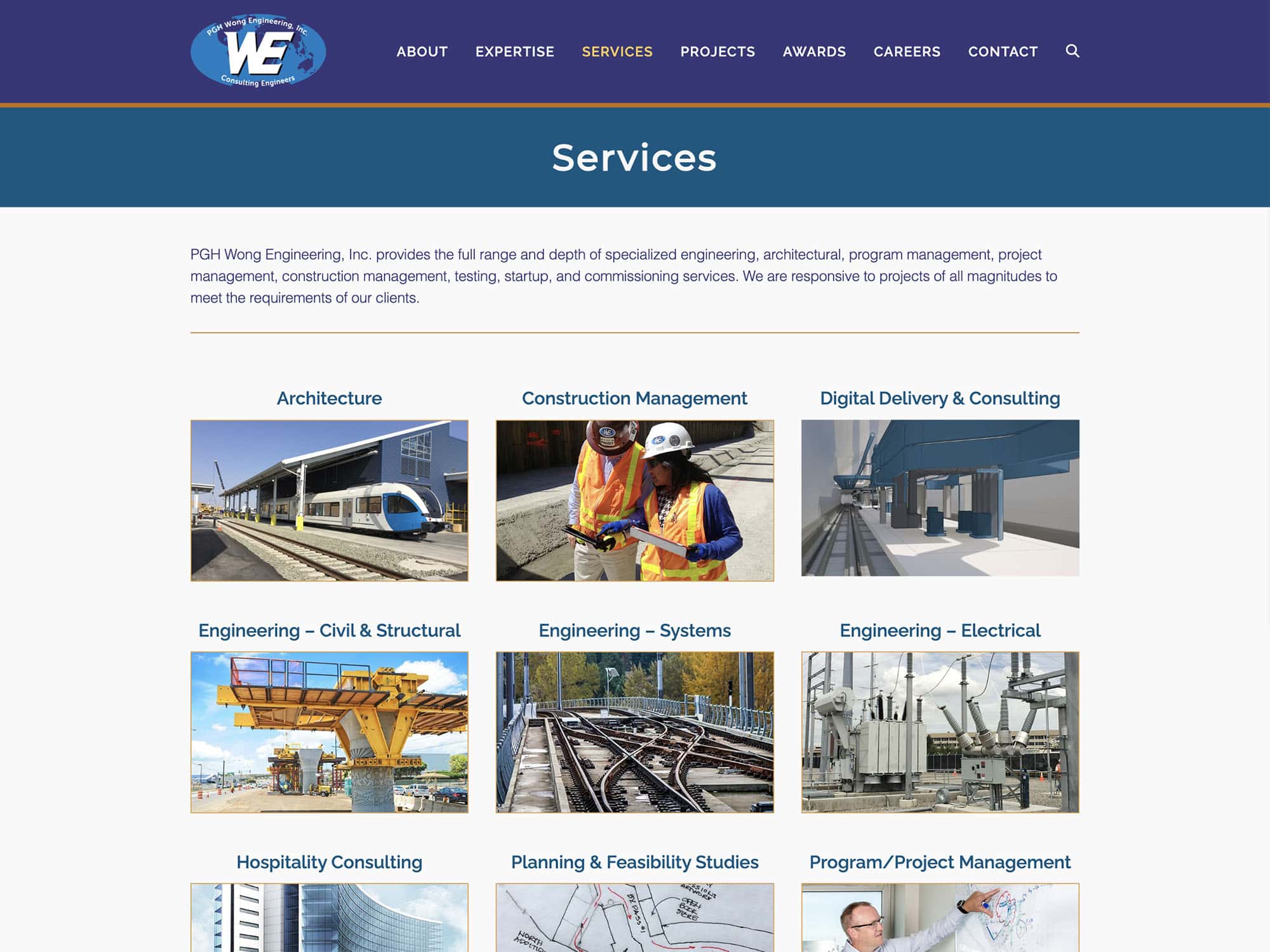 PGH Wong Engineering Services Page