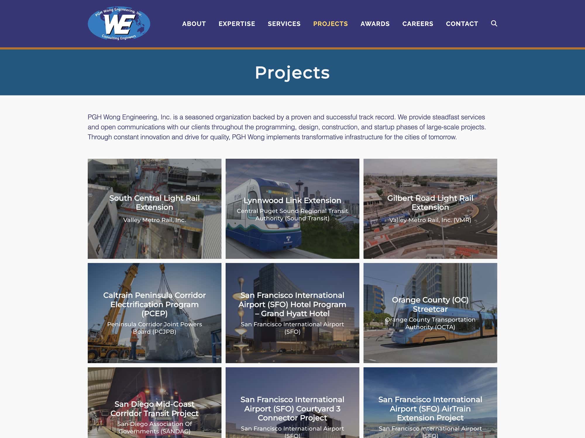 PGH Wong Engineering Projects Page