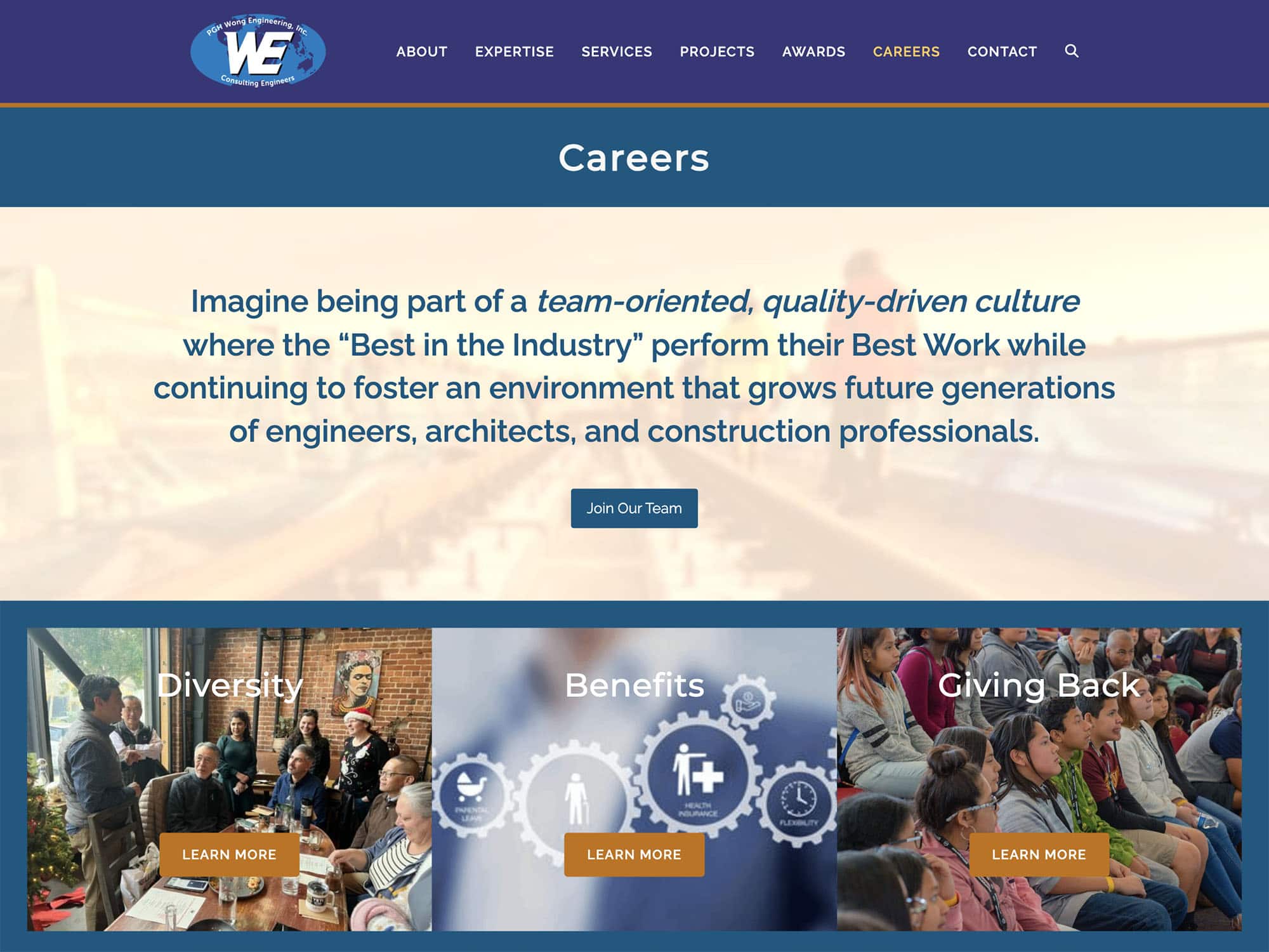 PGH Wong Engineering Careers Page