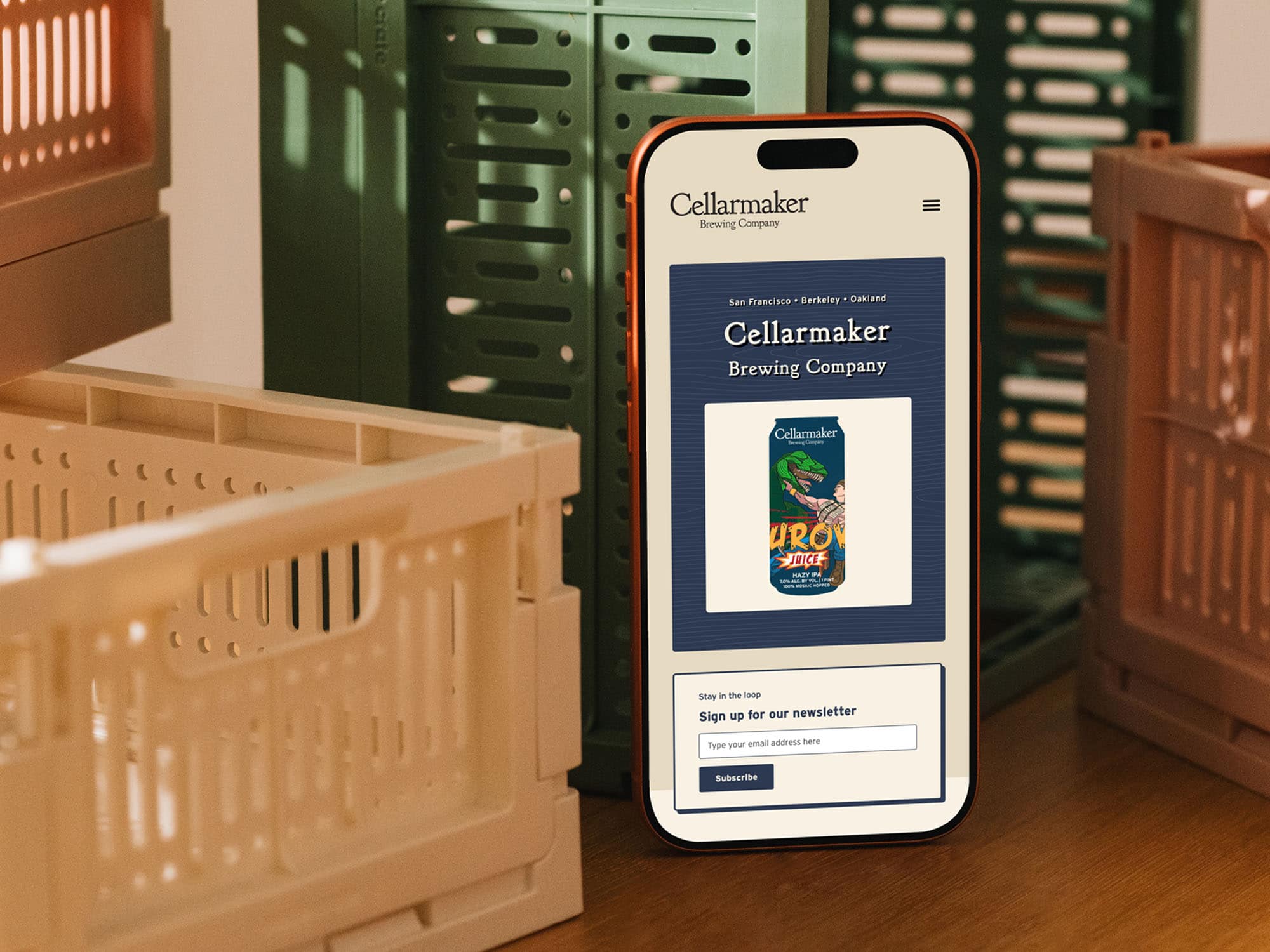 Razorfrog Portfolio: Cellarmaker Brewing Co.