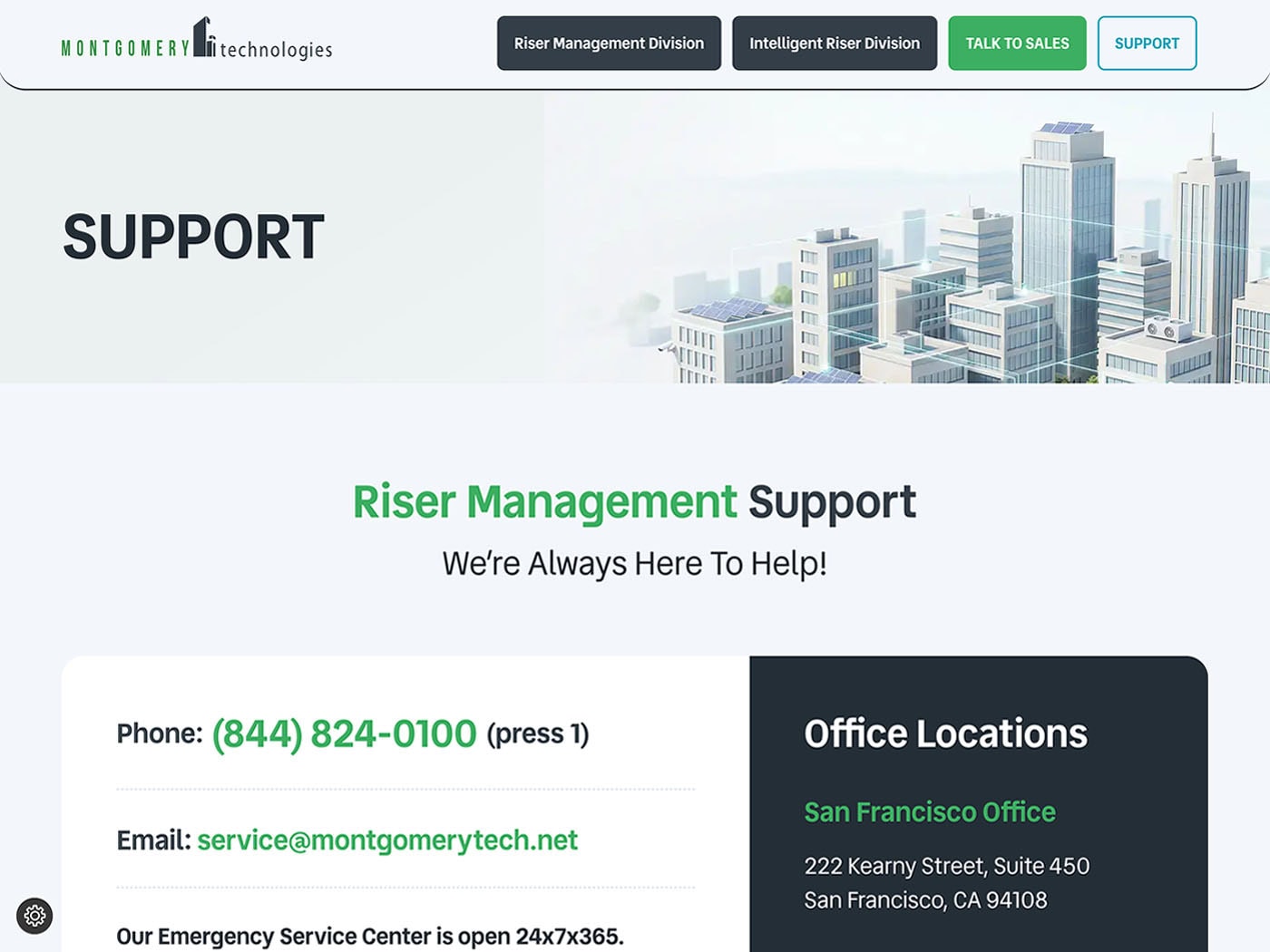 Montgomery Technologies Support Page