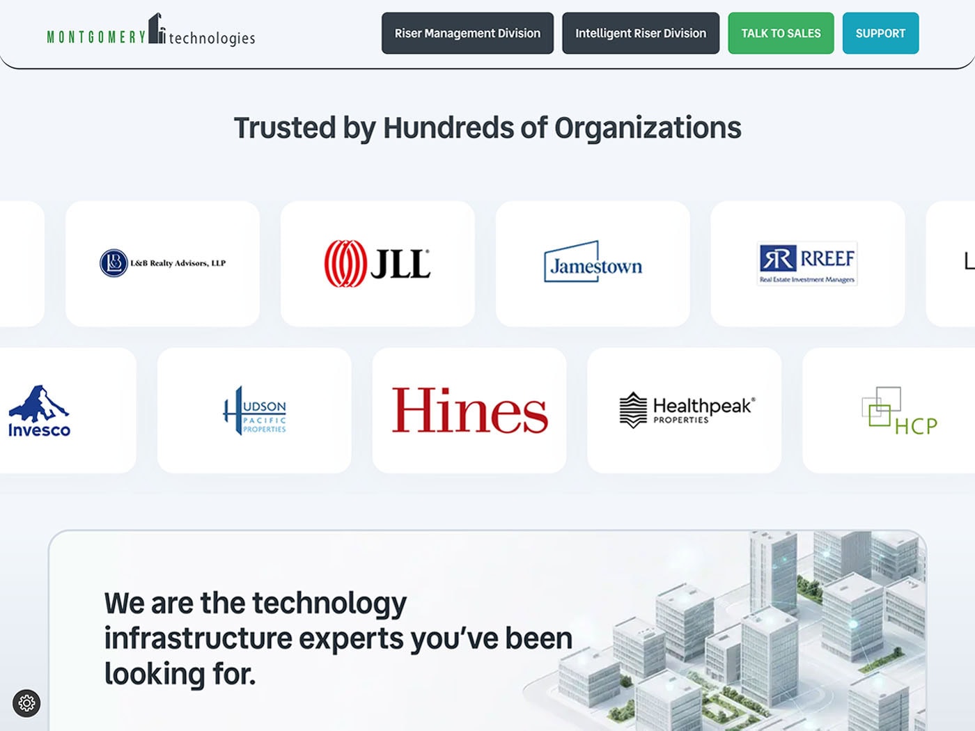 Montgomery Technologies Homepage 2