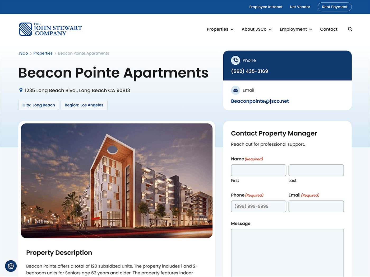 JSCo Property Single Post
