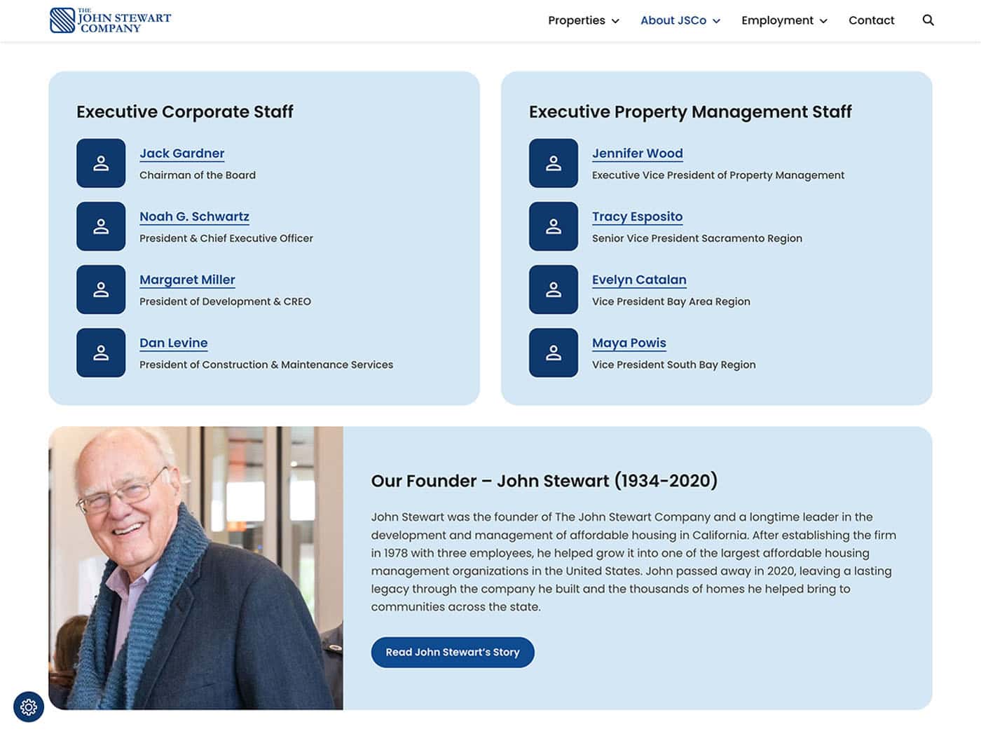 JSCo Team Page