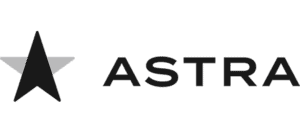 A Black Star With A Gray Shadow Behind It Is Next To The Word “Astra” In Bold, Black, Uppercase Letters On A Light Background.
