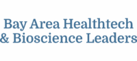 Text Reads: “Bay Area Healthtech &Amp; Bioscience Leaders” In Large Blue Font On A Light Grey Background.