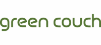 The Words “Green Couch” In Lowercase, Green, Sans-Serif Letters On A Plain White Background.